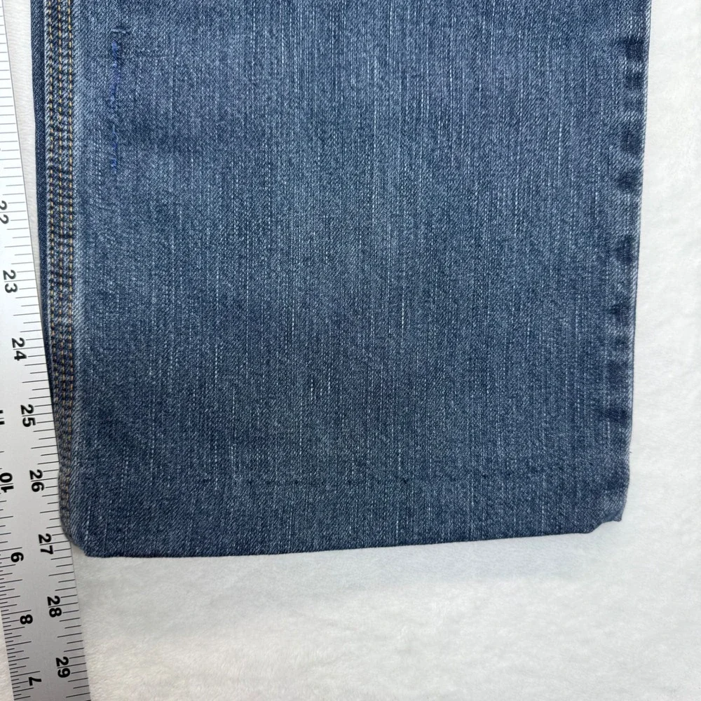 Carhartt Relaxed Fit Jeans Mens Denim‎ Blue Work Pants Size 38x27 Hemmed